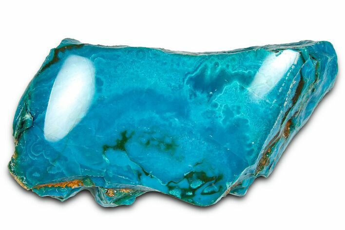 Polished Atacama Blue Opal (Chrysocolla & Opal) - Chile #362275